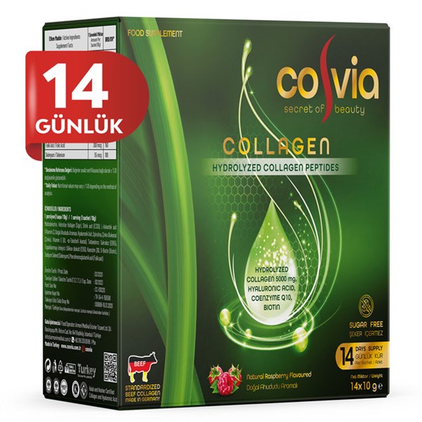 Cosvia Collagen Hidrolize Peptid 1 Paket 14 Saşe (Deneme Boyu)
